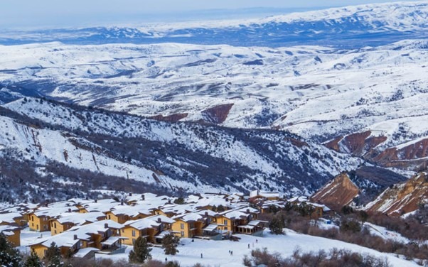 Skiing in Uzbekistan’s Chimgan Mountains is significantly cheaper than a European ski holiday